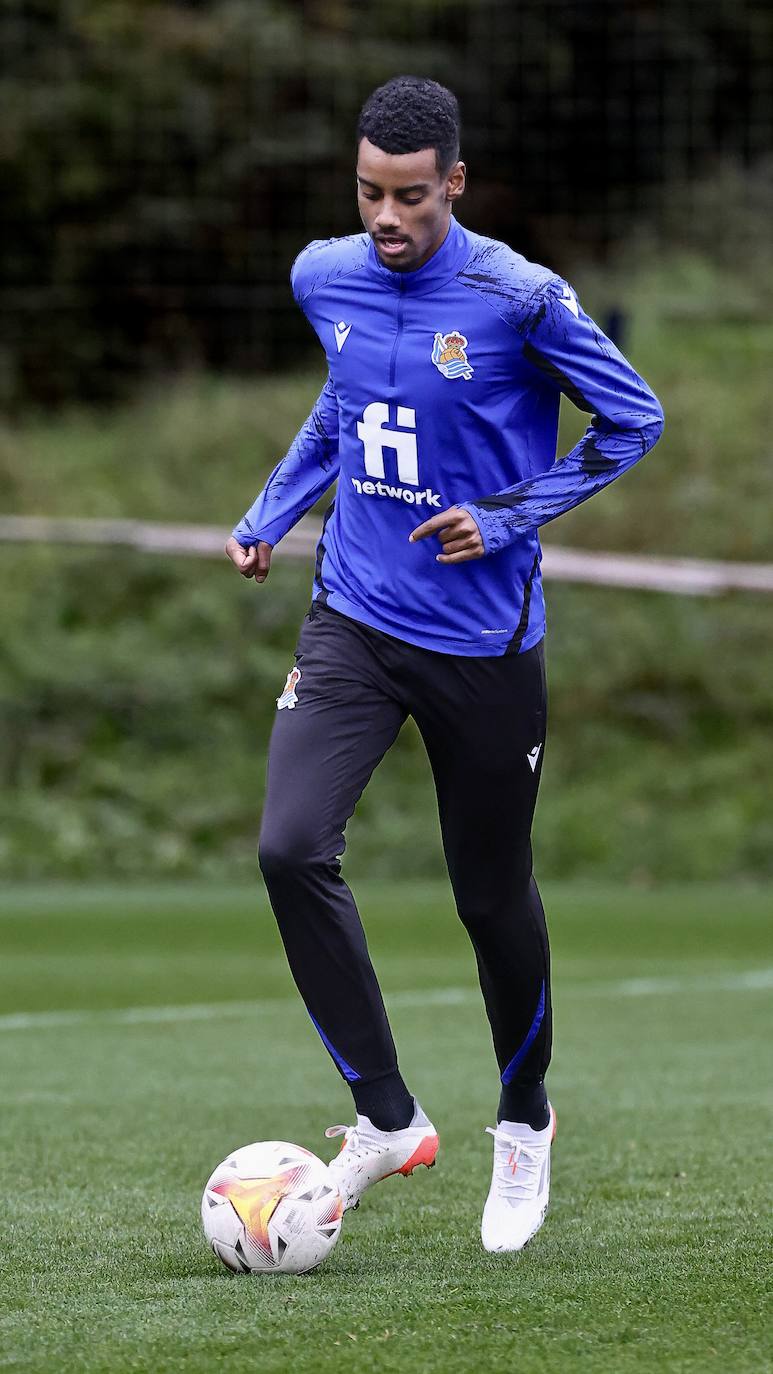 Fotos: Las mejores imágenes del entrenamiento de la Real Sociedad