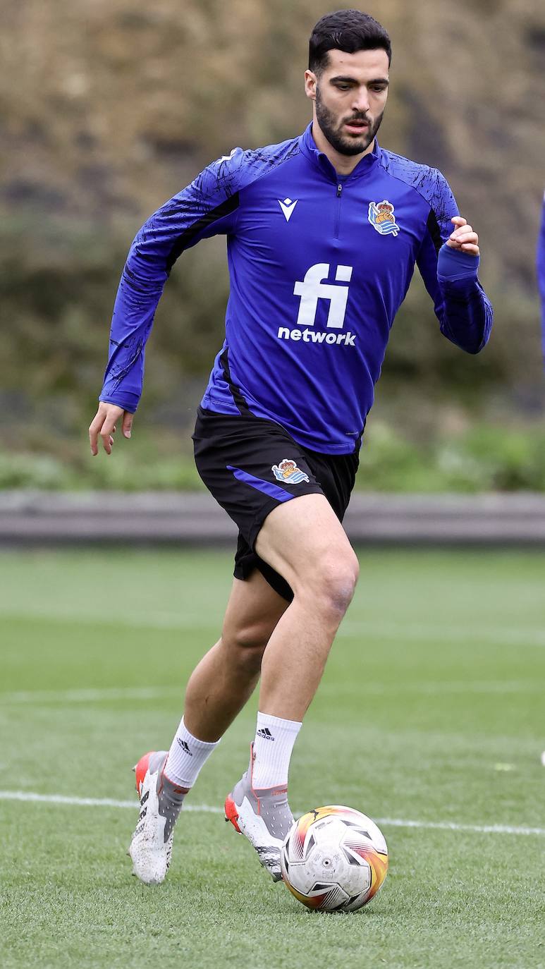 Fotos: Las mejores imágenes del entrenamiento de la Real Sociedad