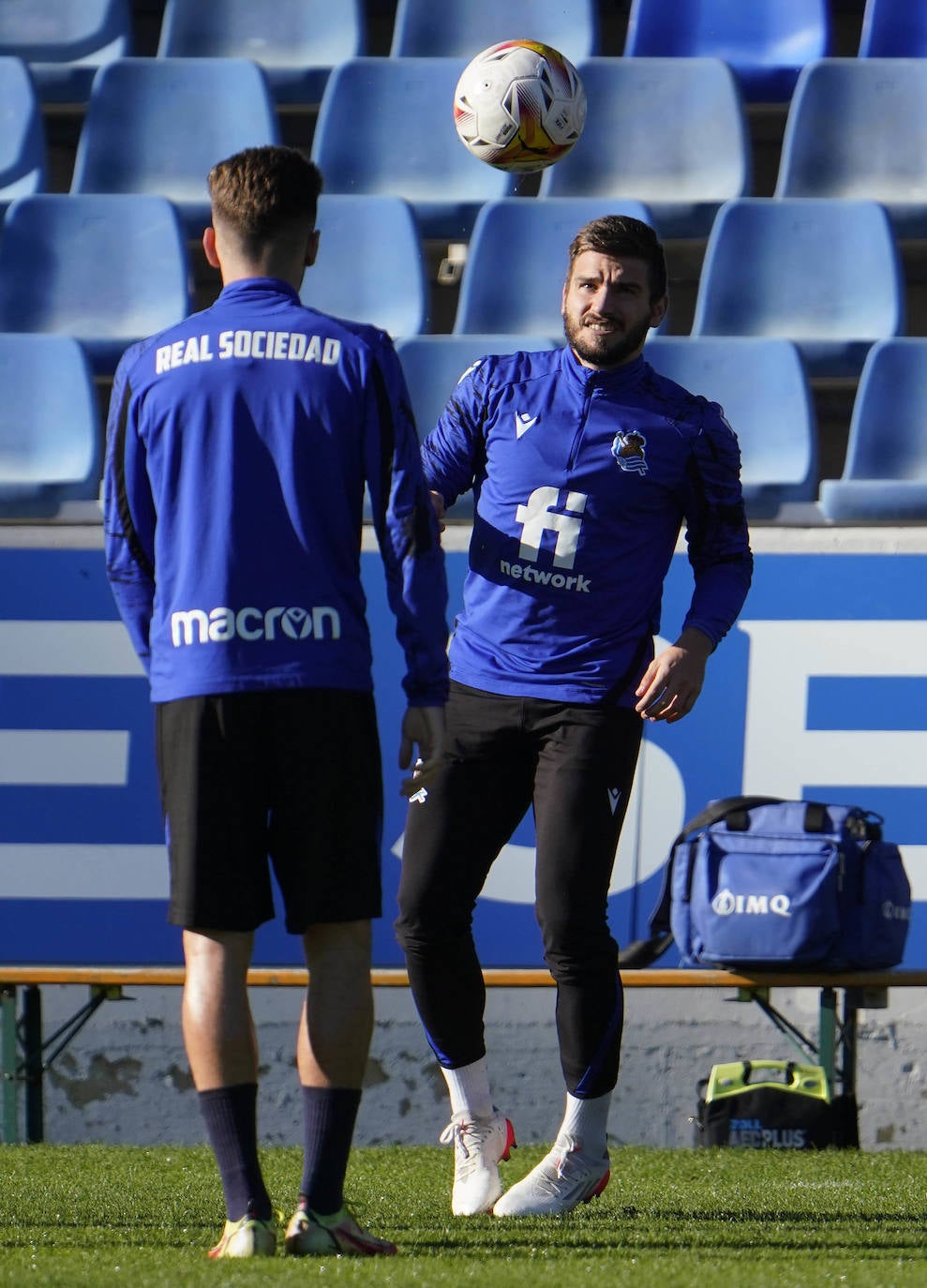 Fotos: Las mejores imágenes del entrenamiento de la Real Sociedad