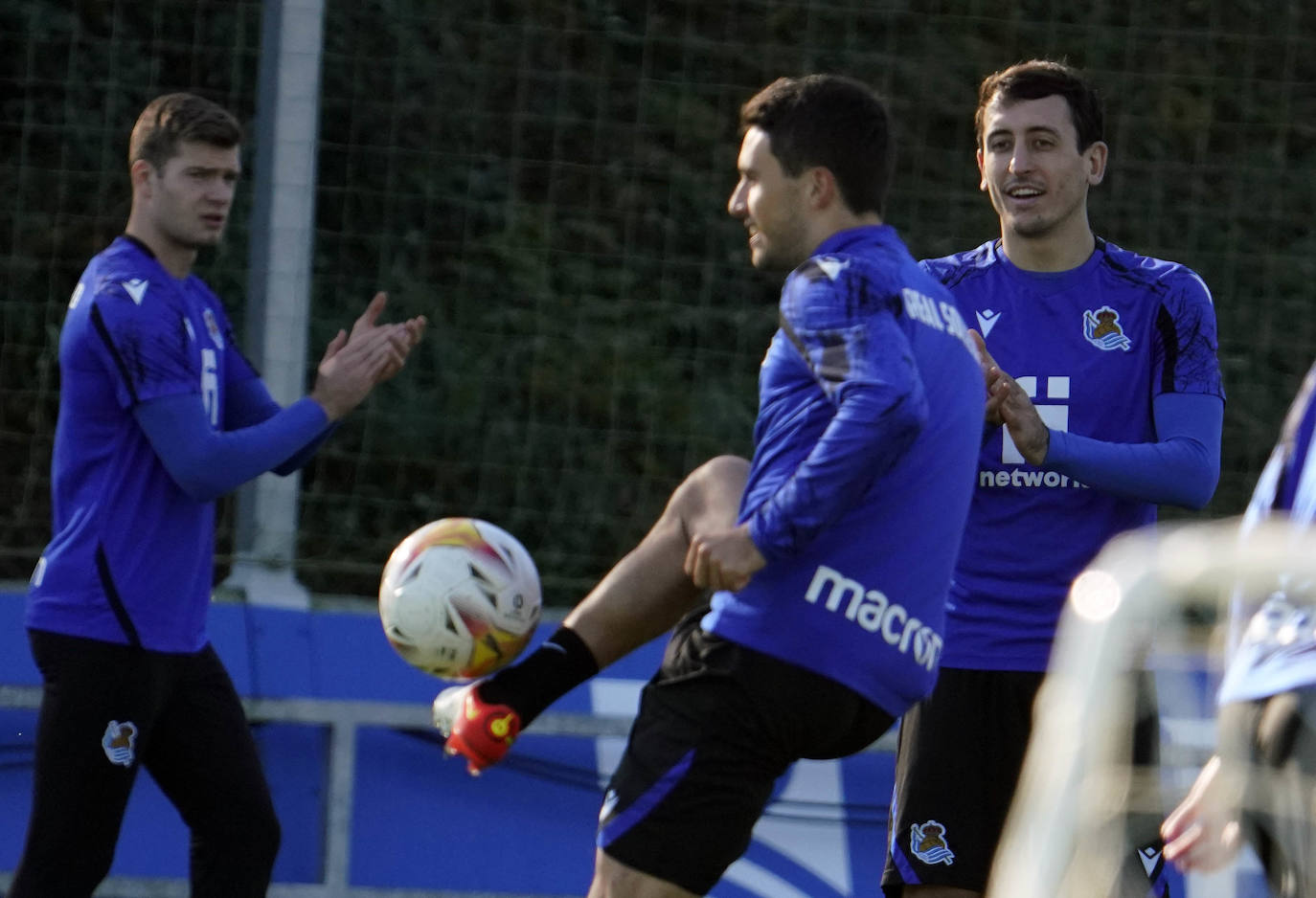Fotos: Las mejores imágenes del entrenamiento de la Real Sociedad