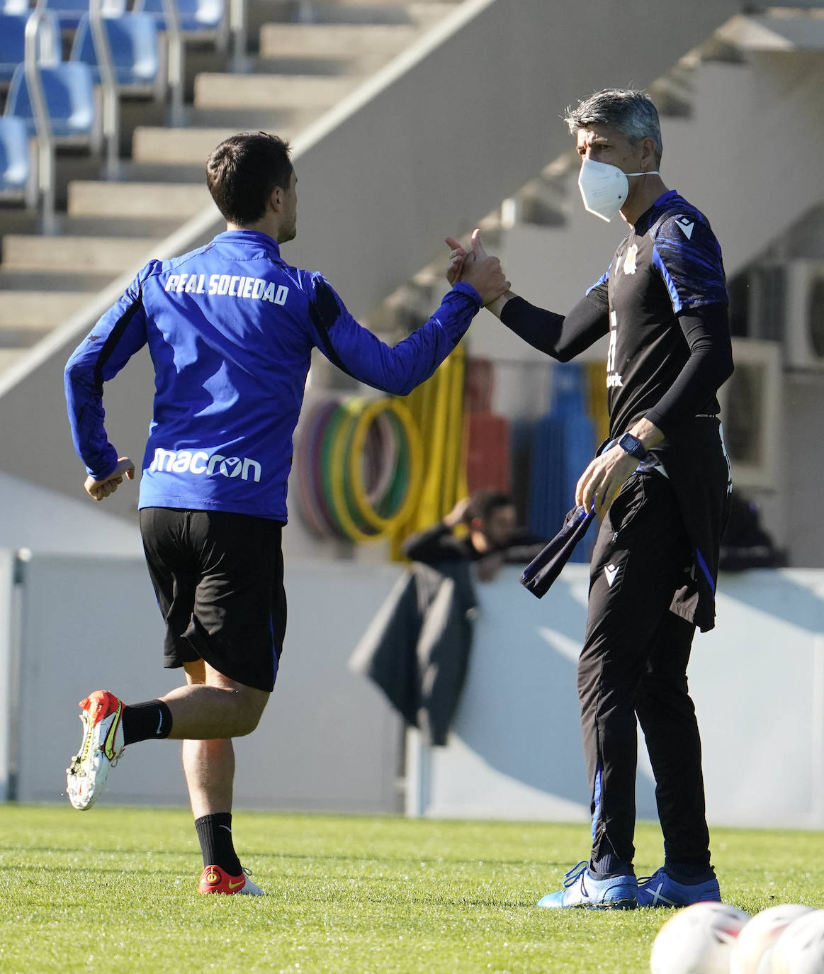 Fotos: Las mejores imágenes del entrenamiento de la Real Sociedad