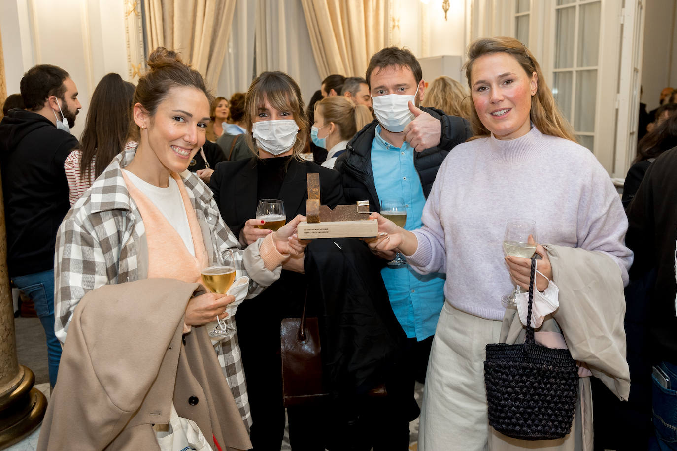 Fotos: Los rostros más conocidos de la ciudad no se pierden la Gala del Comercio donostiarra