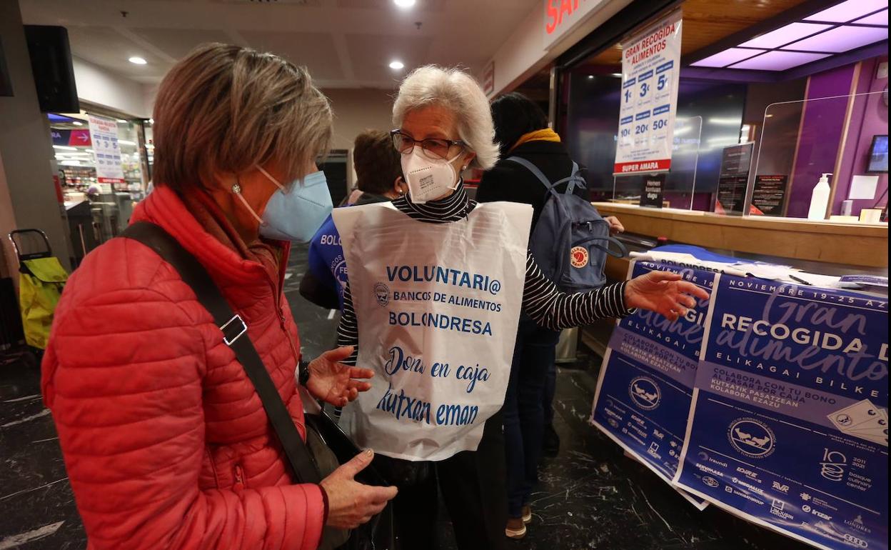 La campaña del Banco de Alimentos estará activa hasta el jueves