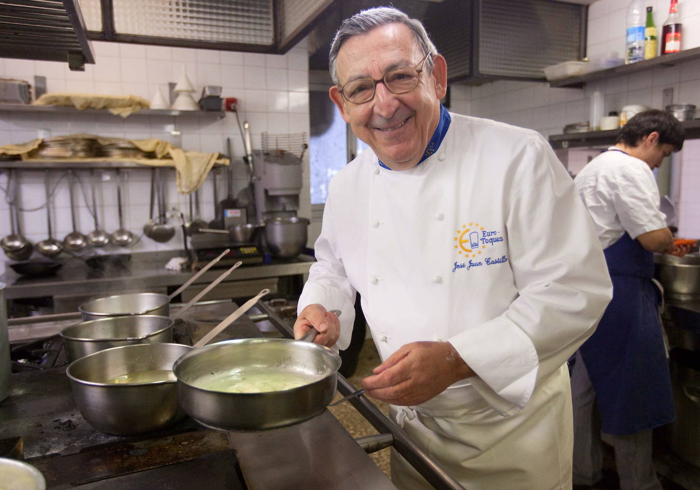 En su cocina de Casa Nicolasa, en 2009.