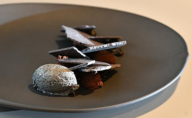 Uno de los postres del Bailara. 