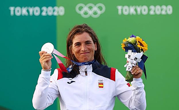 «Quería la de plata. La de oro es la más bonita pero pesa mucho»