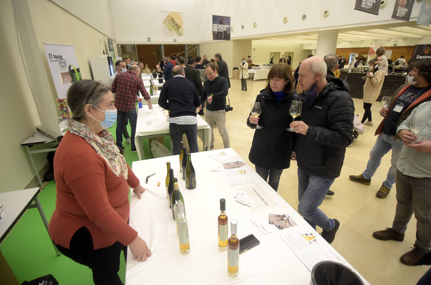 Fotos: III Concurso de Sidra Internacional del Sagardo celebrado este domingo en el Kursaal