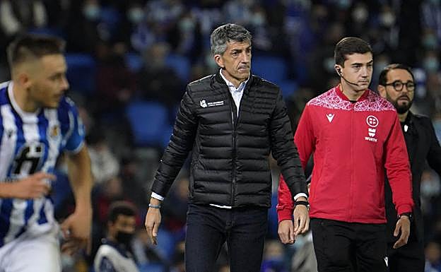 Imanol Alguacil: «A mí los partidos que son así de duros me encantan»