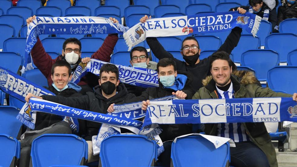 ¿Has ido al Reale Arena? Búscate en las gradas del estadio