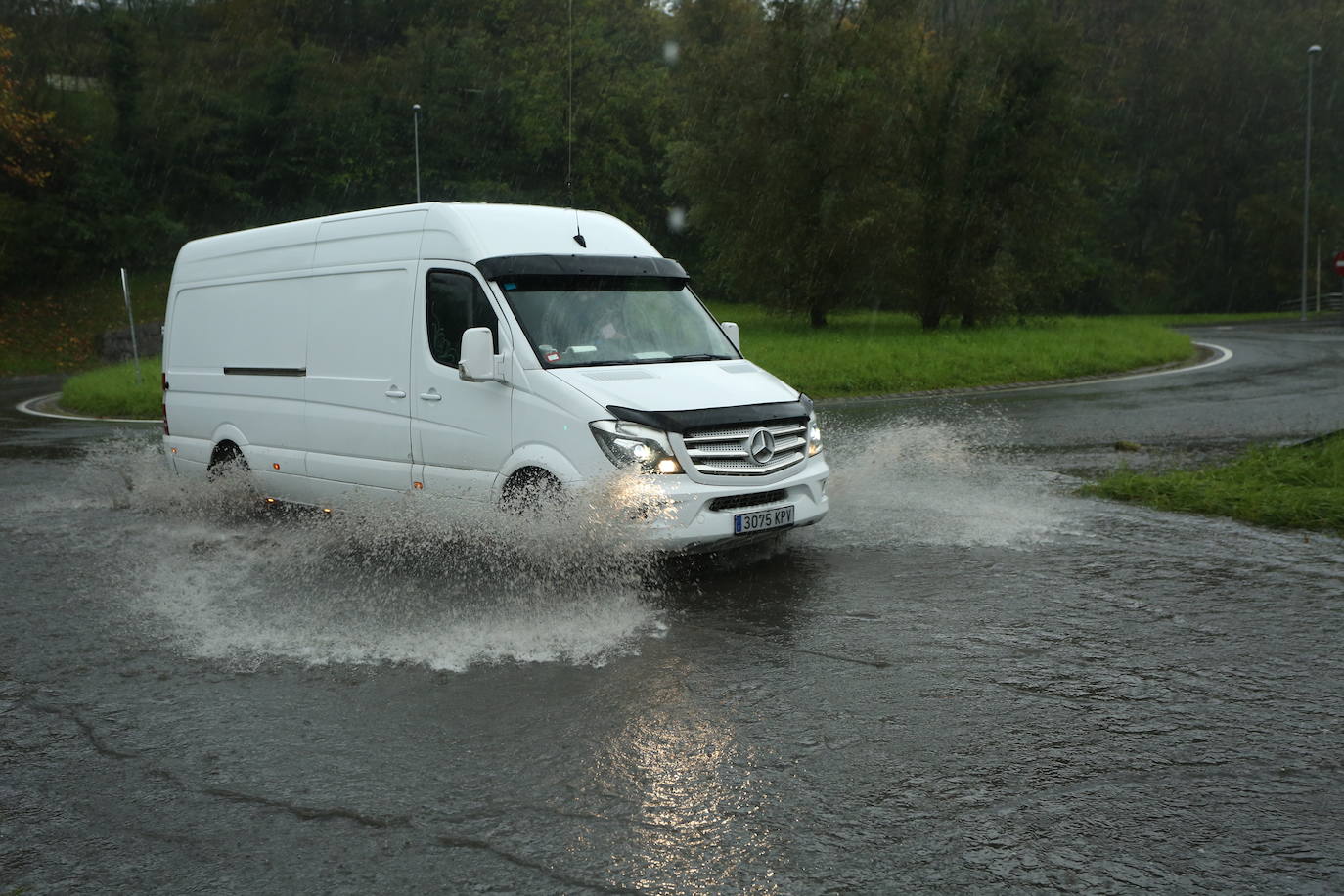 Se han creado importantes balsas de agua en distintos puntos. 