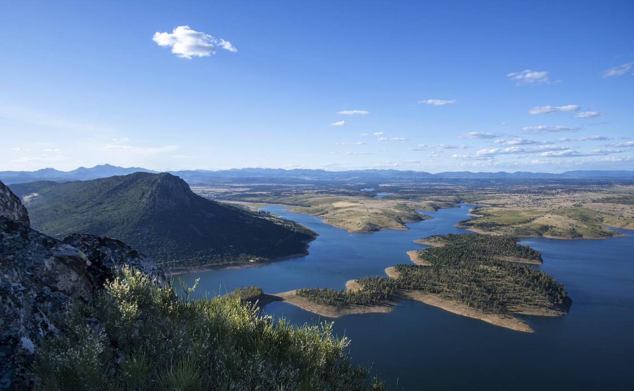 Panorámica de La Siberia extremeña. 
