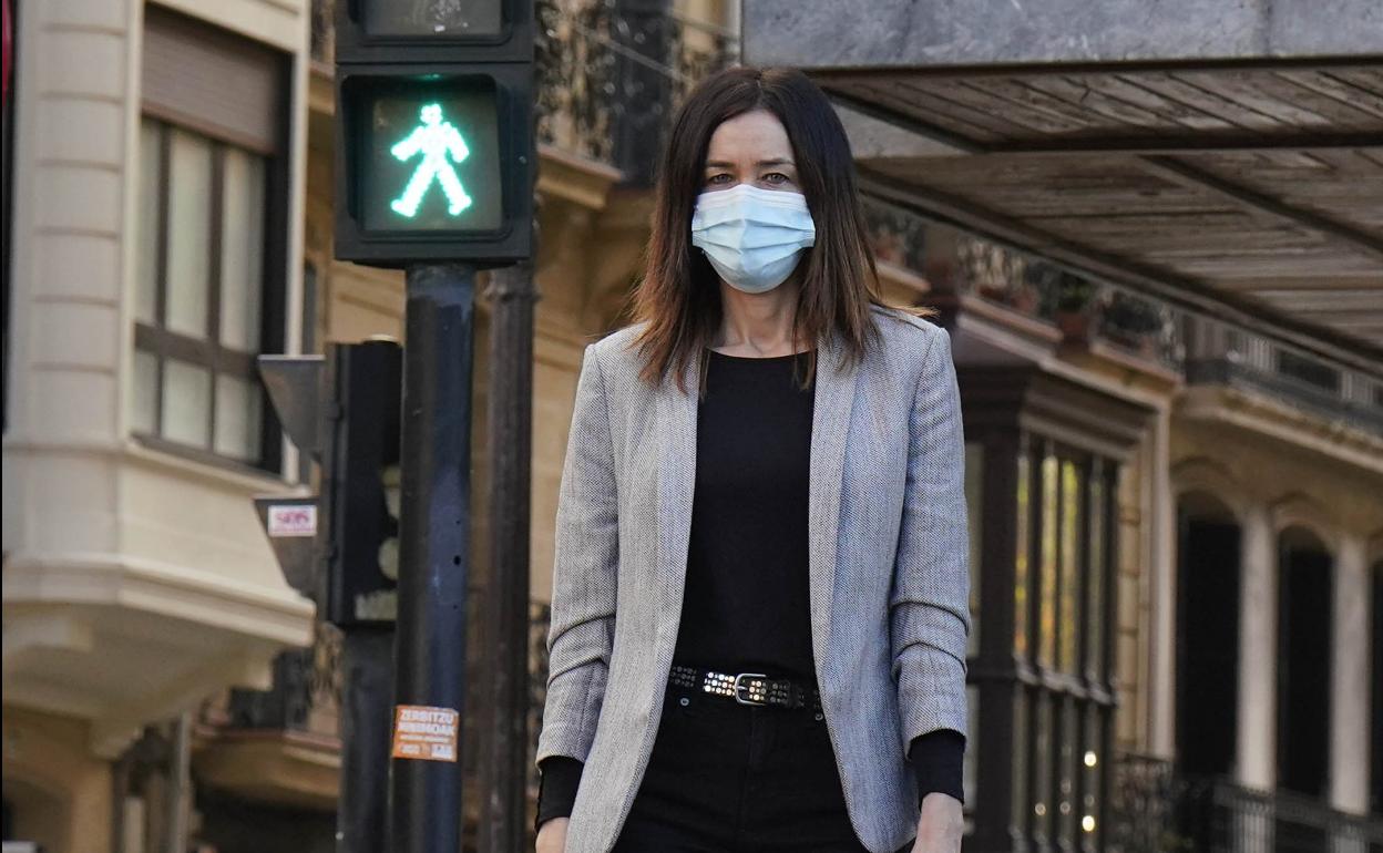 Miren Dobaran destaca que la función de las instituciones es acompañar a las empresas. 