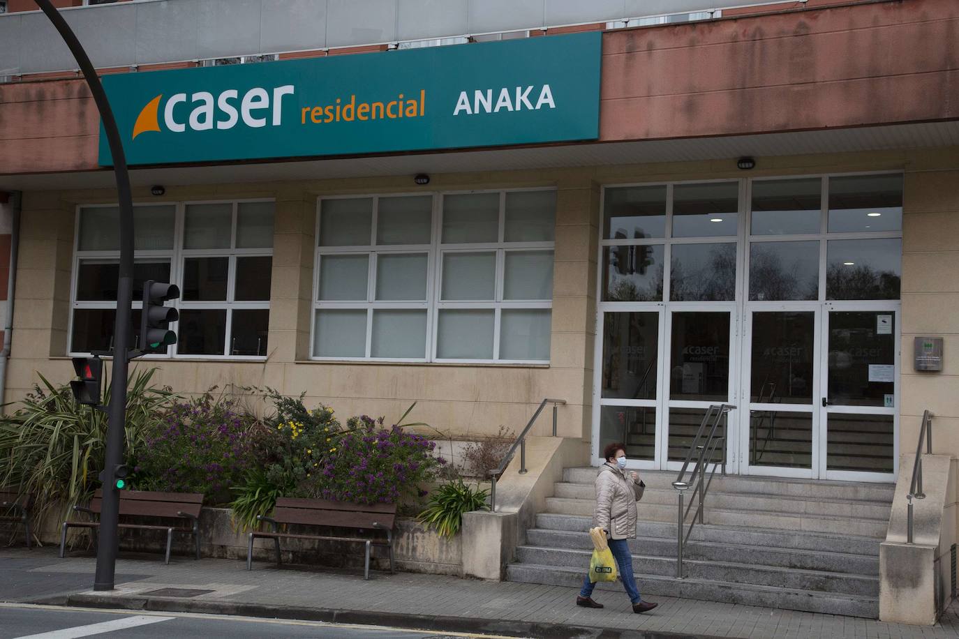 Se han registrado dos positivos entre los residentes del Caser Anaka de Irun.