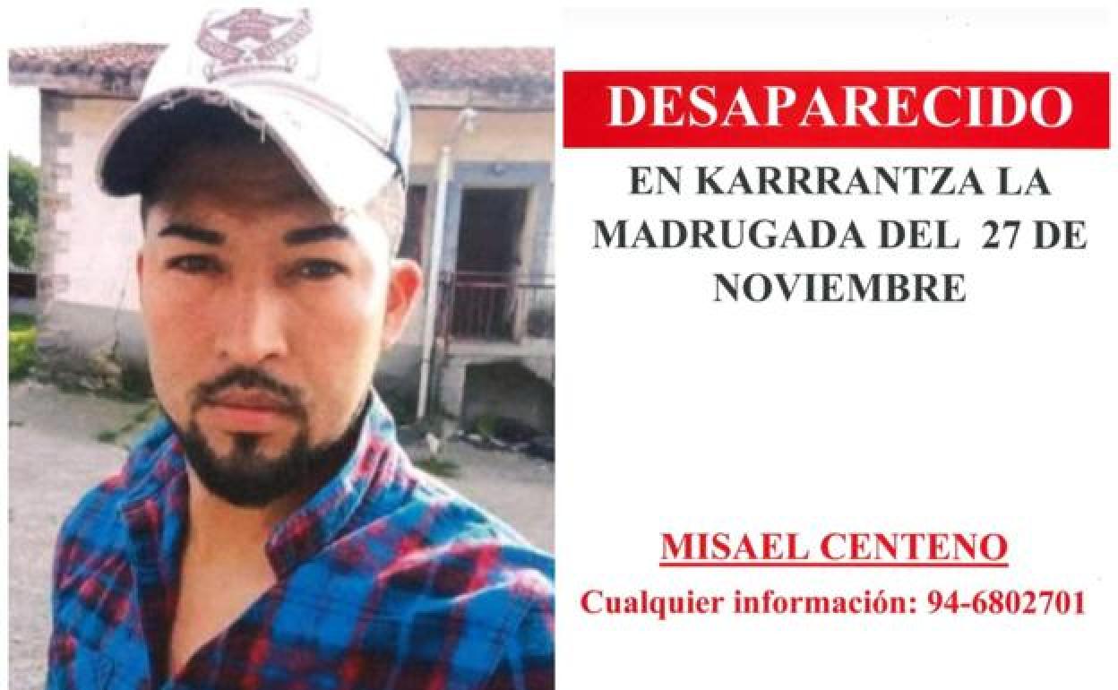 Cartel que ha empezado a distribuir la familia. 