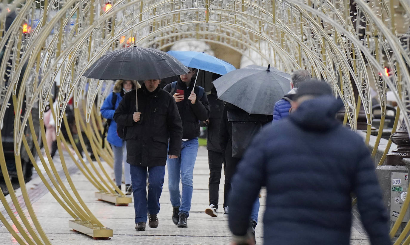 Fotos: Un nuevo aviso amarillo por lluvias pone fin a la tregua meteorológica en Gipuzkoa