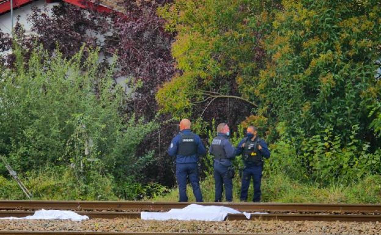 «El accidente de tren de Ciboure fue una catástrofe de guerra»