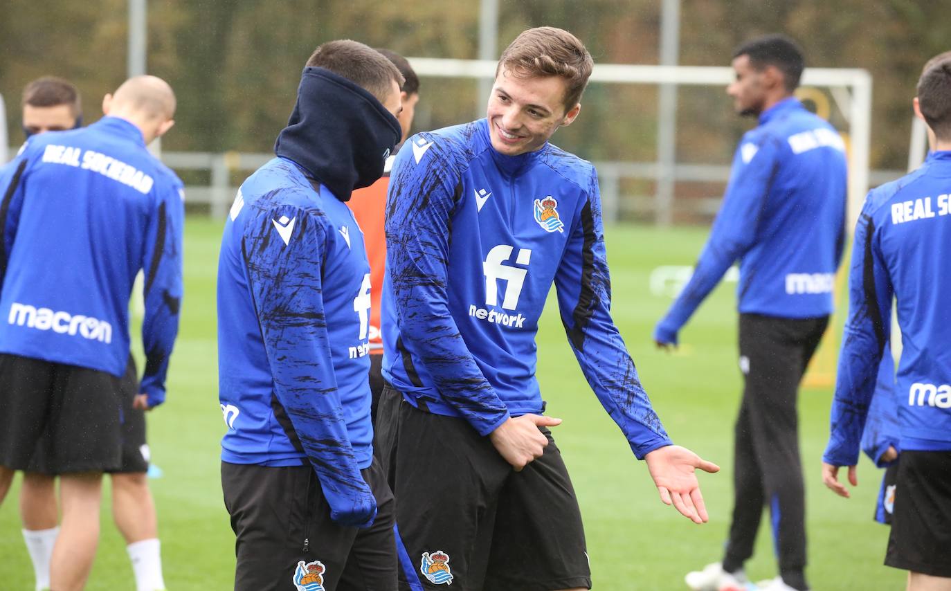 Fotos: Último entrenamiento antes de recibir al Real Madrid