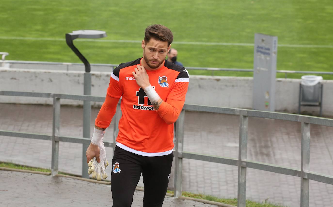 Fotos: Último entrenamiento antes de recibir al Real Madrid