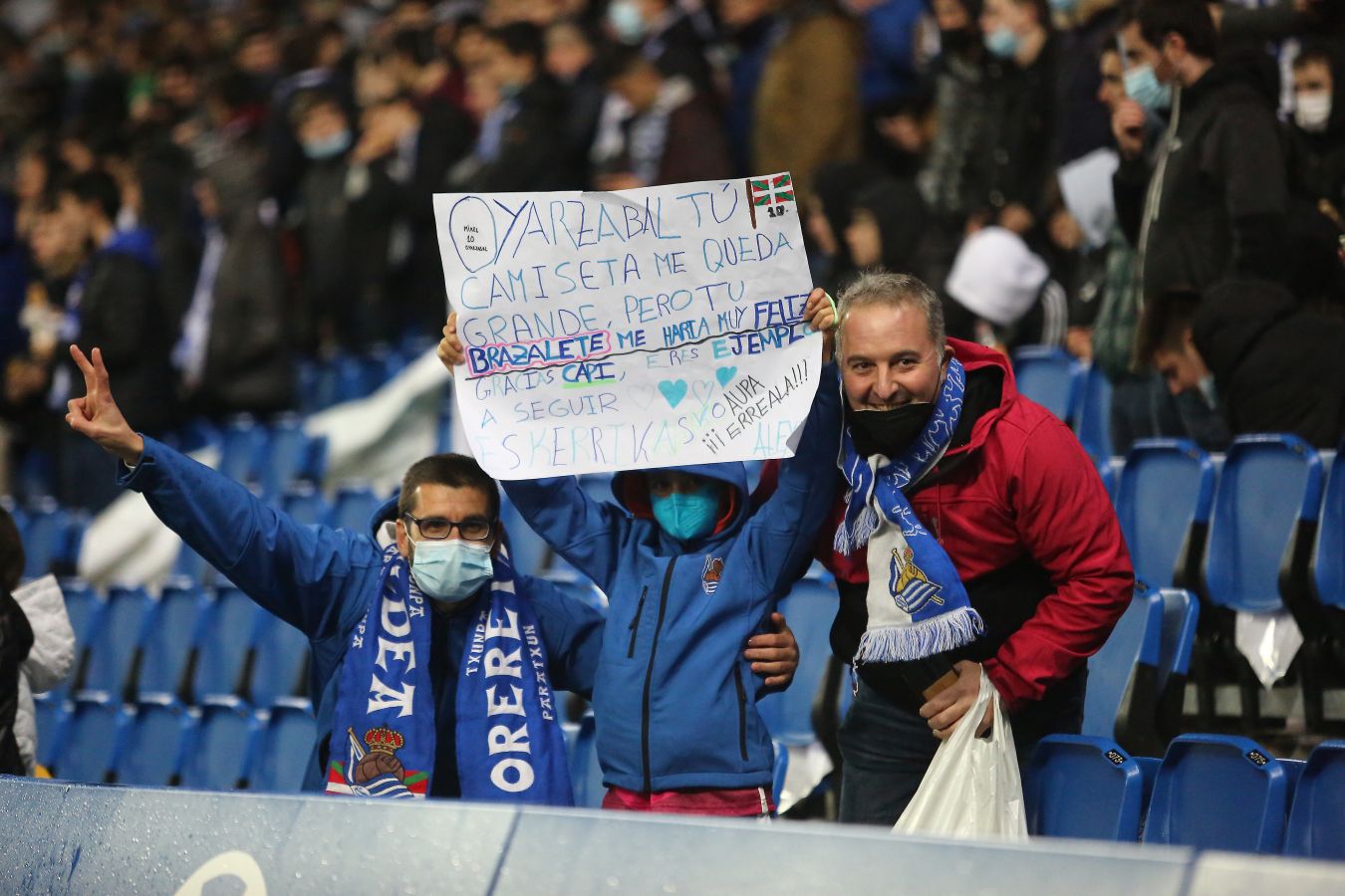 Fotos: ¿Has ido al Reale Arena? Búscate en las gradas del estadio