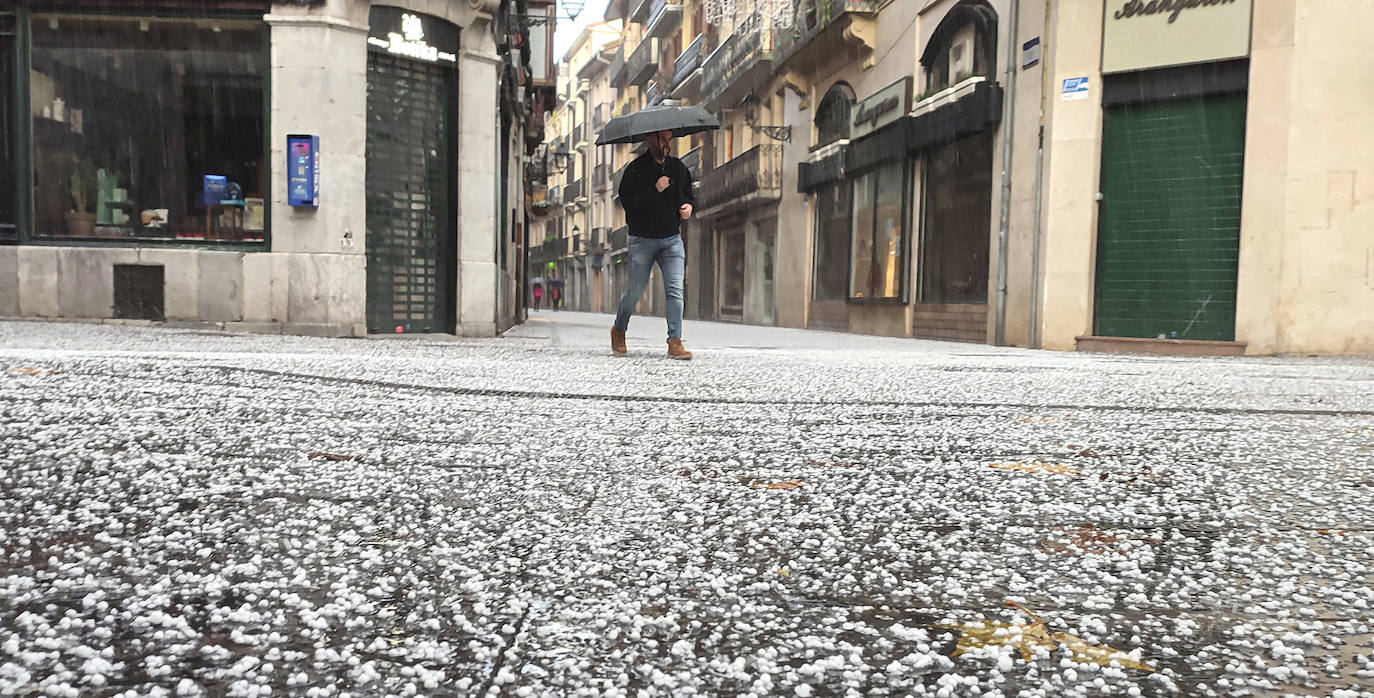 Granizo en Tolosa