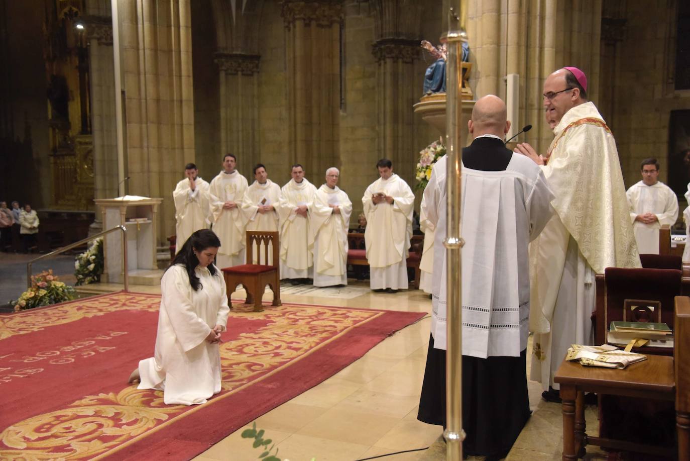 Munilla nombró a María Pagalday virgen consagrada en 2018 en el Buen Pastor. La primera en 40 años en Gipuzkoa