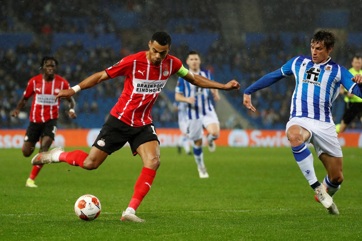 Fotos: Las mejores imágenes del partido entre la Real Sociedad y el PSV