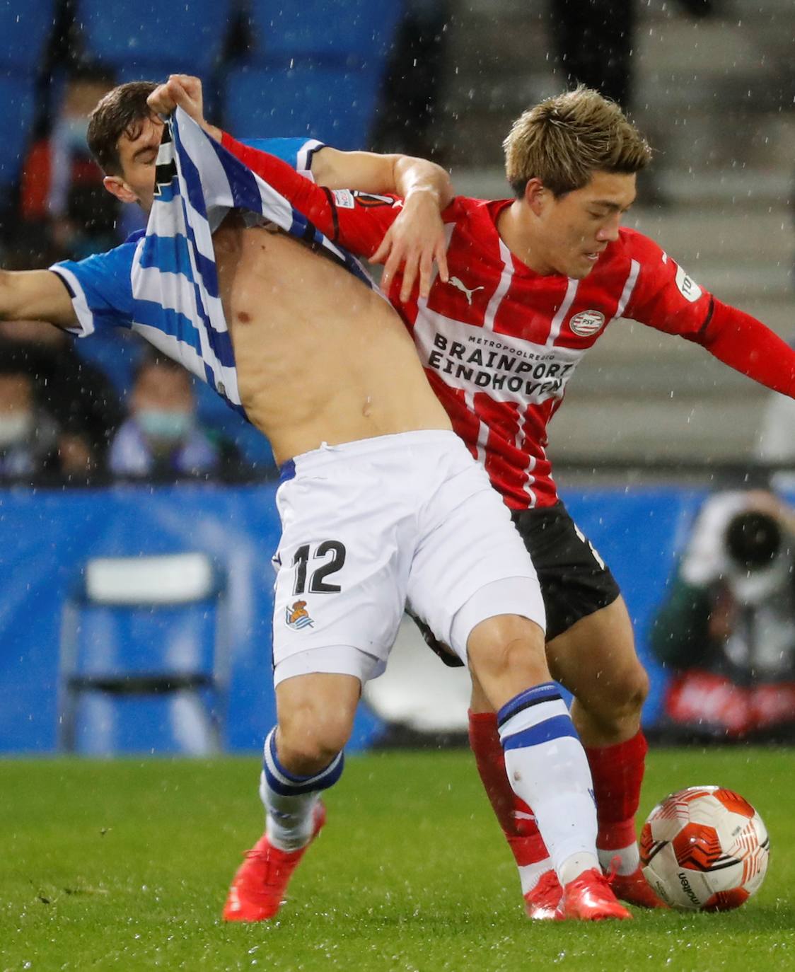 Fotos: Las mejores imágenes del partido entre la Real Sociedad y el PSV