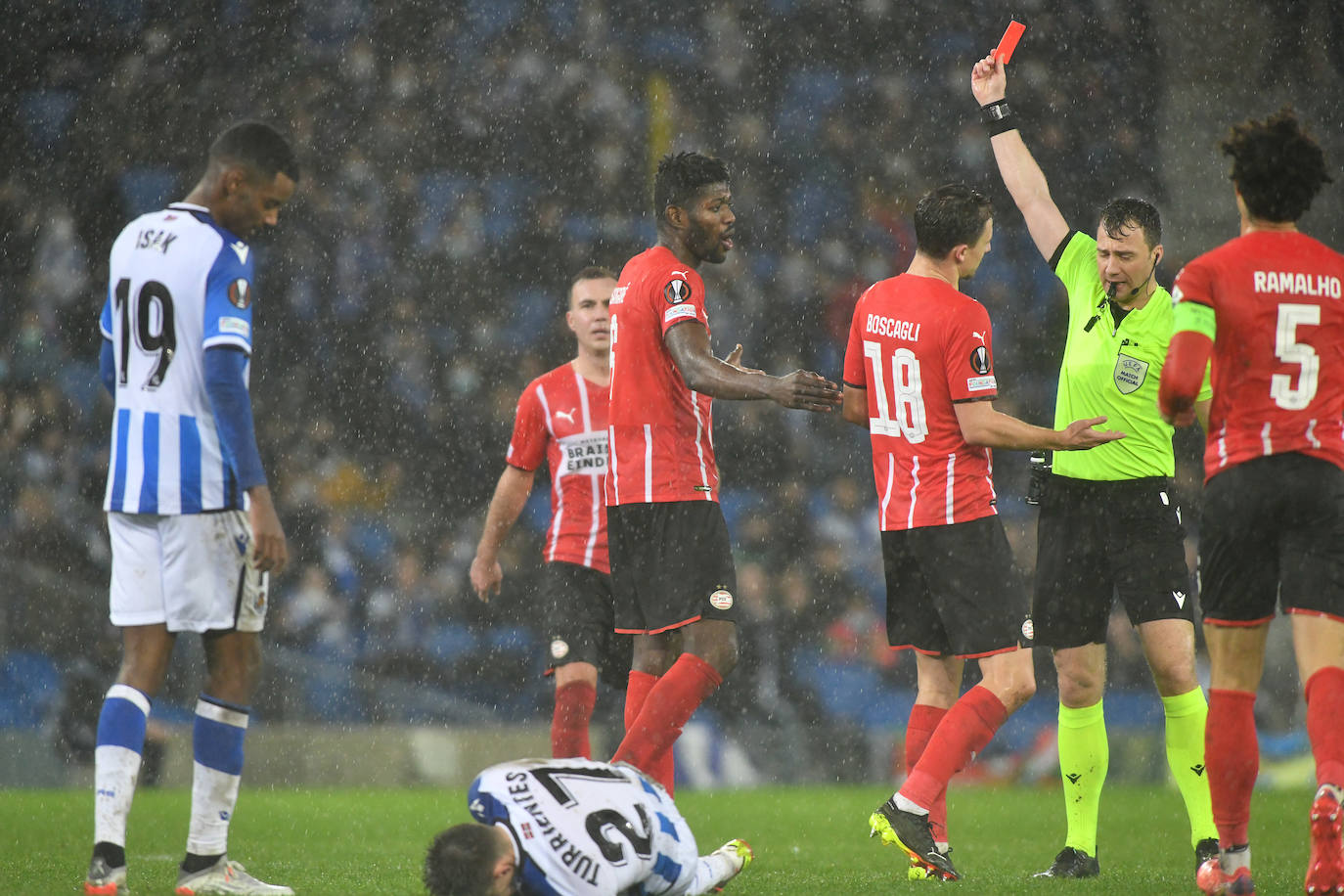 Fotos: Las mejores imágenes del partido entre la Real Sociedad y el PSV