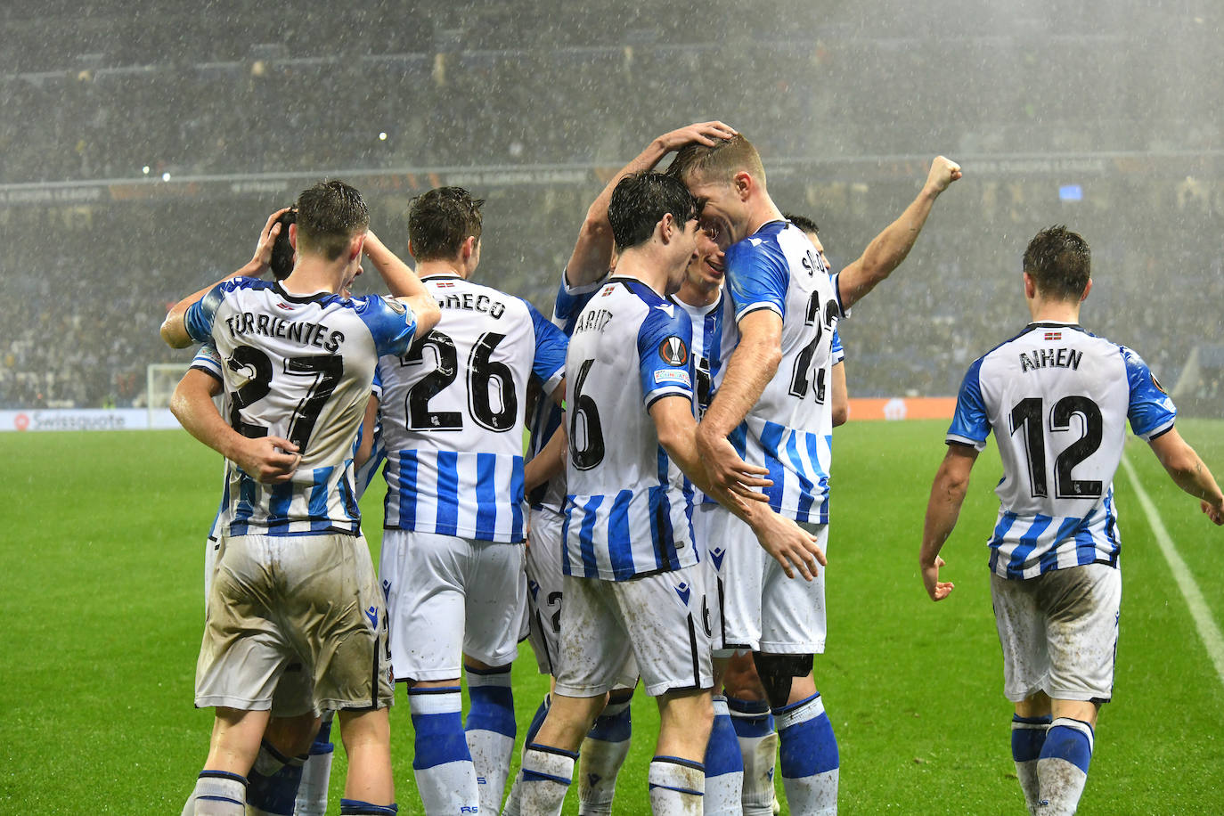 Fotos: Las mejores imágenes del partido entre la Real Sociedad y el PSV