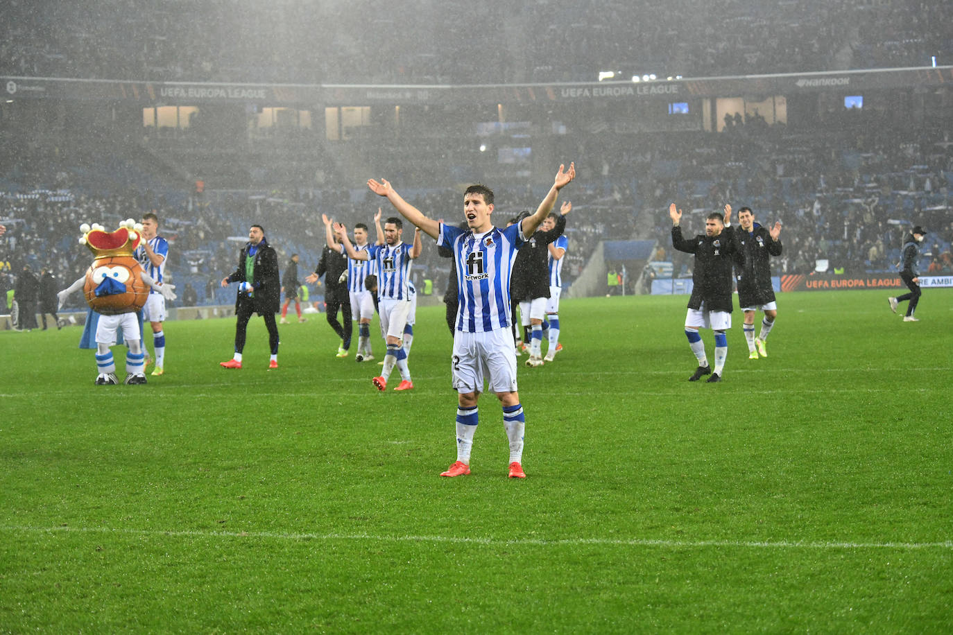 Fotos: Las mejores imágenes del partido entre la Real Sociedad y el PSV