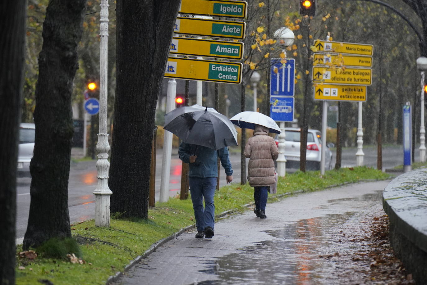 Lluvias persistentes en todo el territorio. 