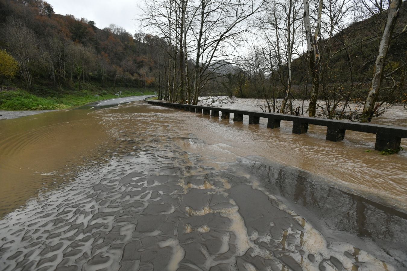 Fotos de las inundaciones en Mendaro