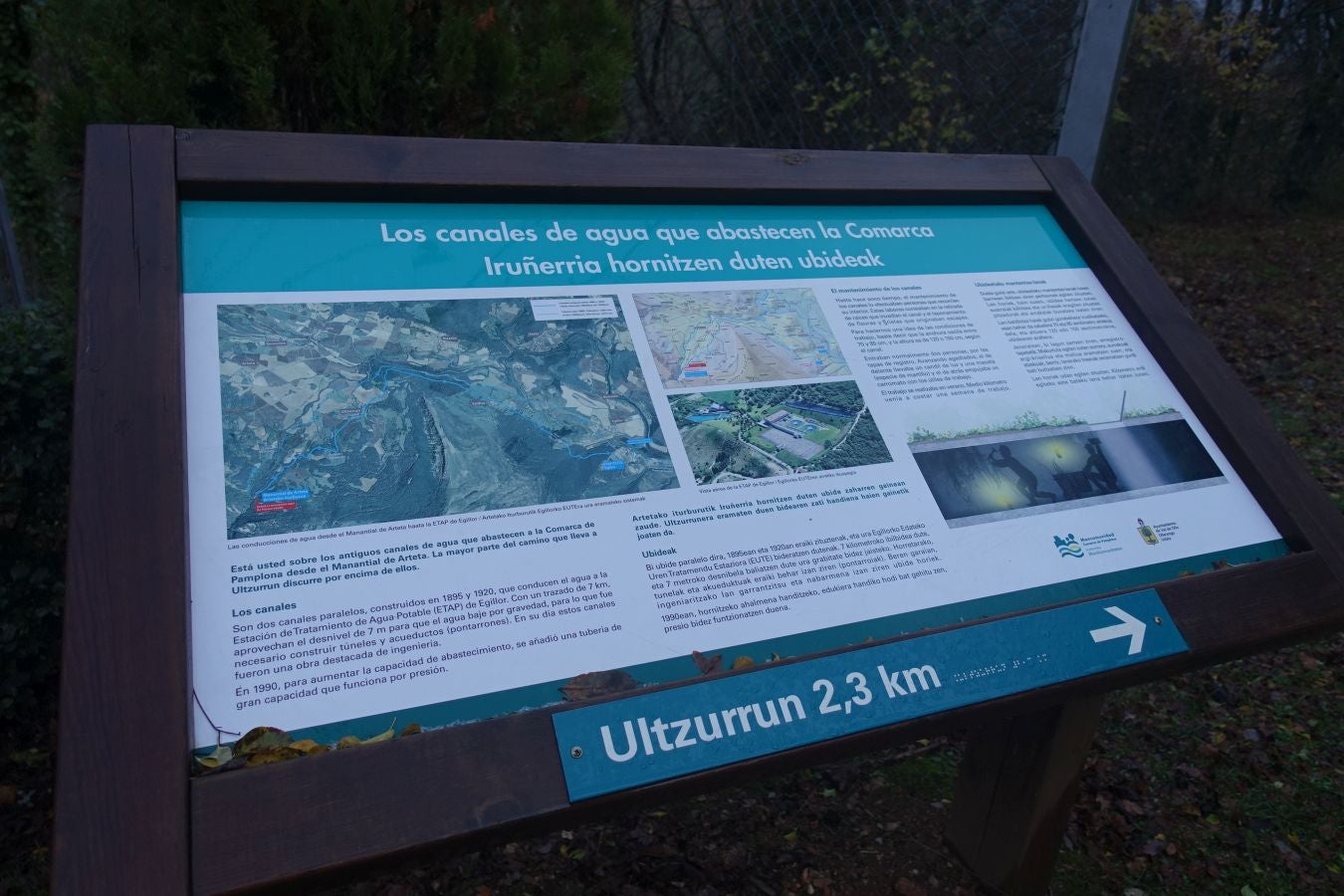 Fotos: Arteta, el poder del agua marca el ritmo