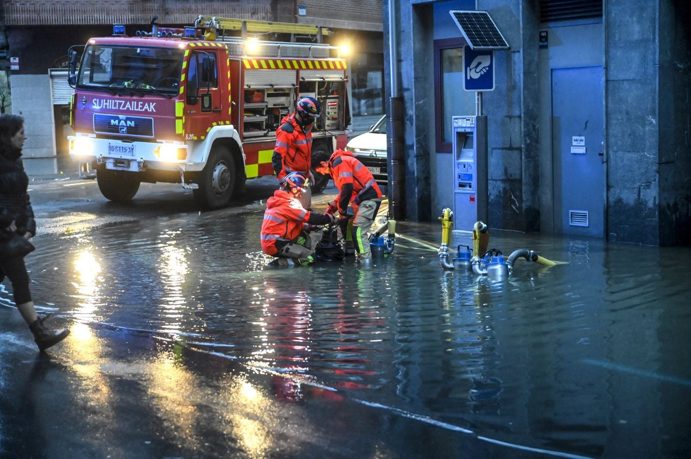 Fotos: Inundaciones por la crecida del Oria en Tolosa