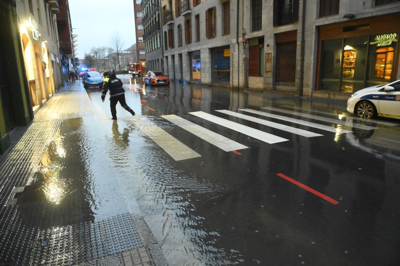 Fotos: Inundaciones por la crecida del Oria en Tolosa