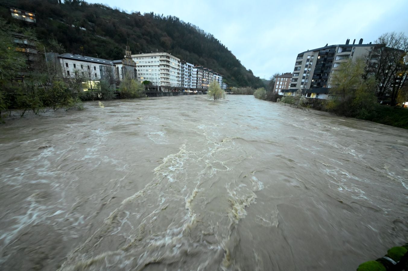 Fotos: Inundaciones por la crecida del Oria en Tolosa