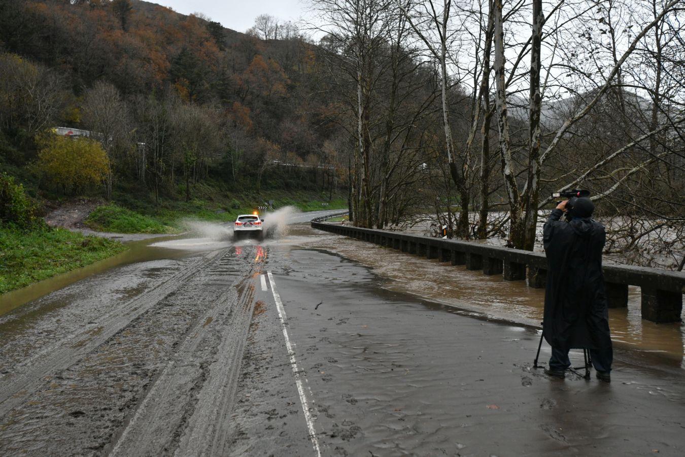 Fotos de las inundaciones en Mendaro