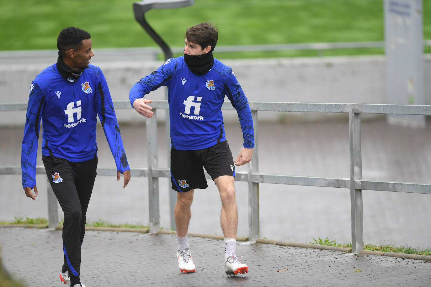 Fotos: Última sesión antes de visitar al Betis