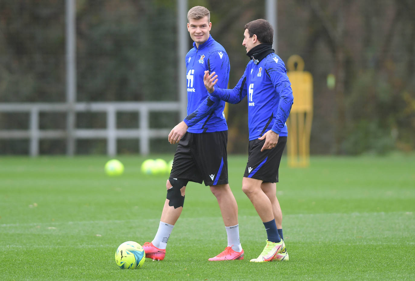 Fotos: Última sesión antes de visitar al Betis
