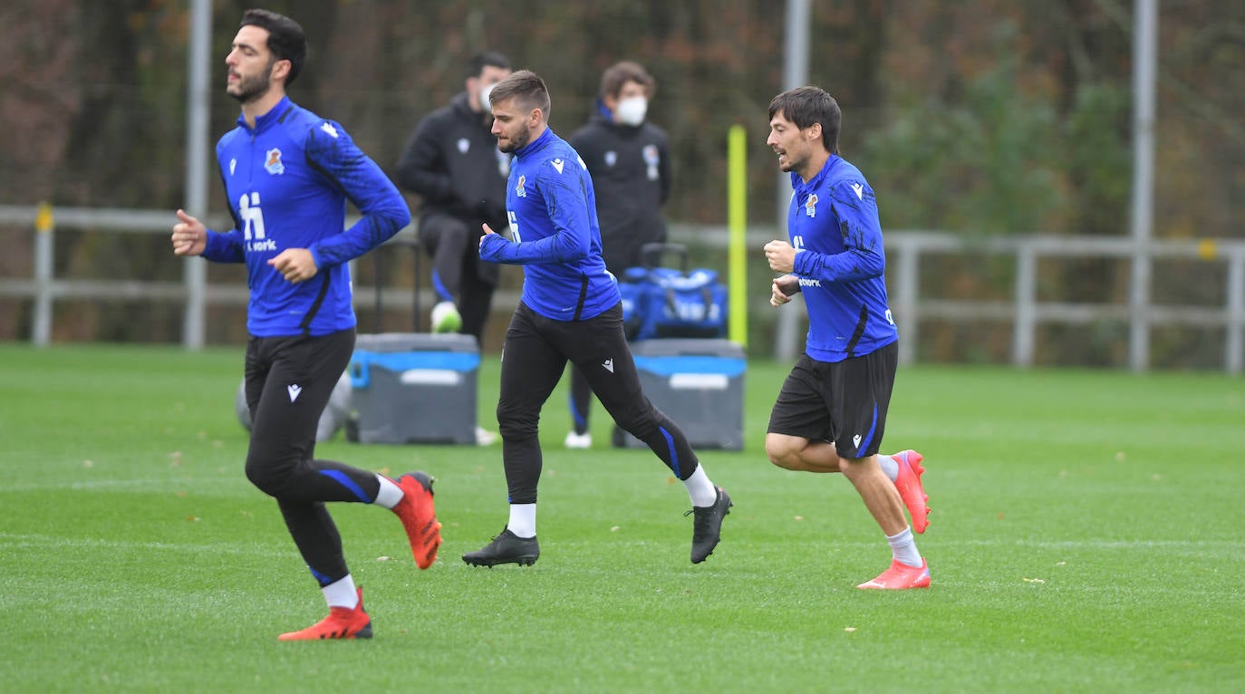 Fotos: Última sesión antes de visitar al Betis