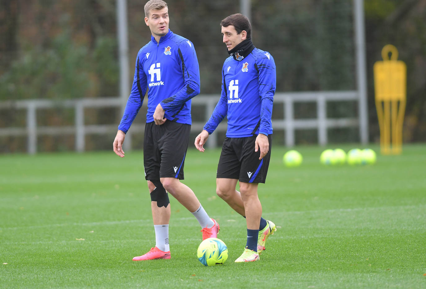 Fotos: Última sesión antes de visitar al Betis