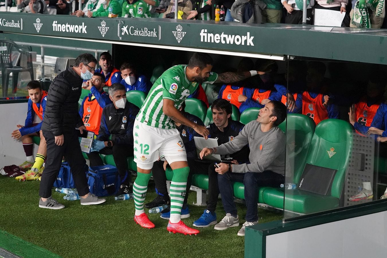 Fotos: Las mejores imágenes del partido entre el Betis y la Real Sociedad