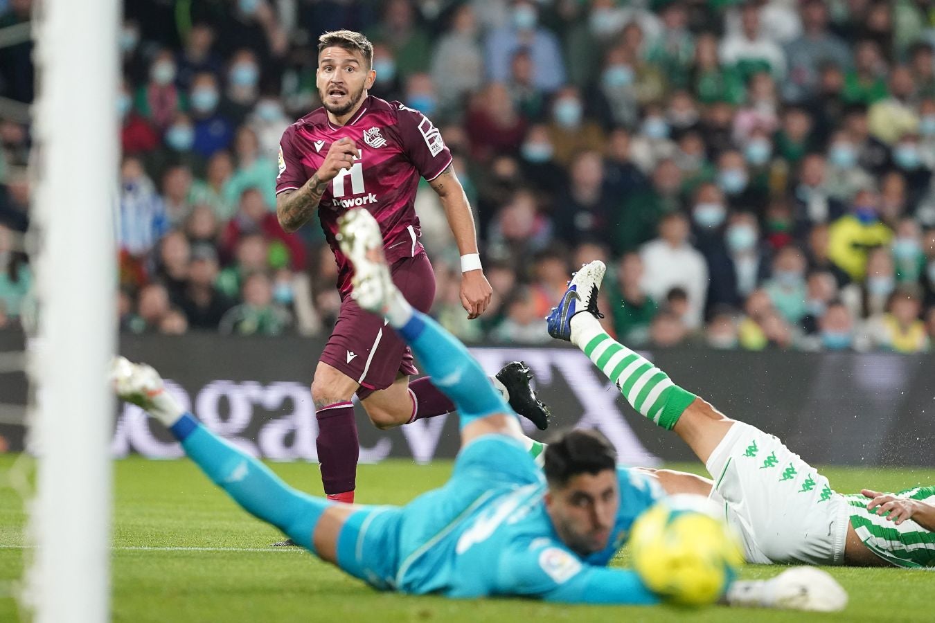 Fotos: Las mejores imágenes del partido entre el Betis y la Real Sociedad