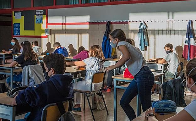 Covid en los colegios de Euskadi: Así funciona el nuevo protocolo si hay un positivo en Primaria