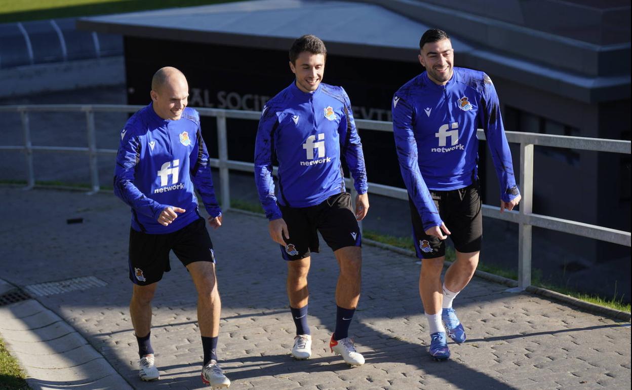 Guridi, Guevara y Rico, en Zubieta.