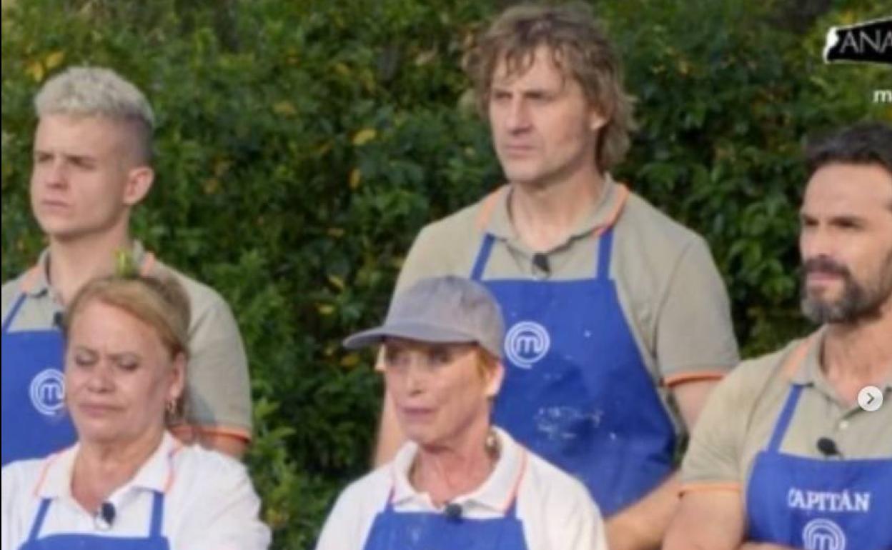 Julian Iantzi junto a Verónica Forqué, em una imagen que el presentador de Lesaka ha compartido en redes sociales.