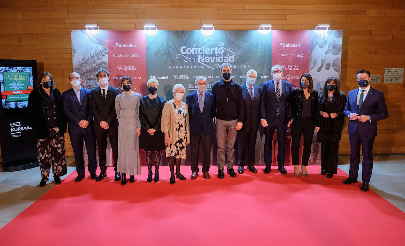 Izaskun Simón (Fundación EDP), Ignacio Muñoz (Angulas Aguinaga), David Taberna, Judith Argomaniz (Lasala), María Antonia Rodríguez, Rosalía Sánchez (Agifes), José María Bergareche, Juan José Ocón, José María Echarri, Iñigo Barrenechea, Itziar Mahave (Banco Sabadell), Almudena Isasti (Giroa) y Luis Miguel García (Lurauto).