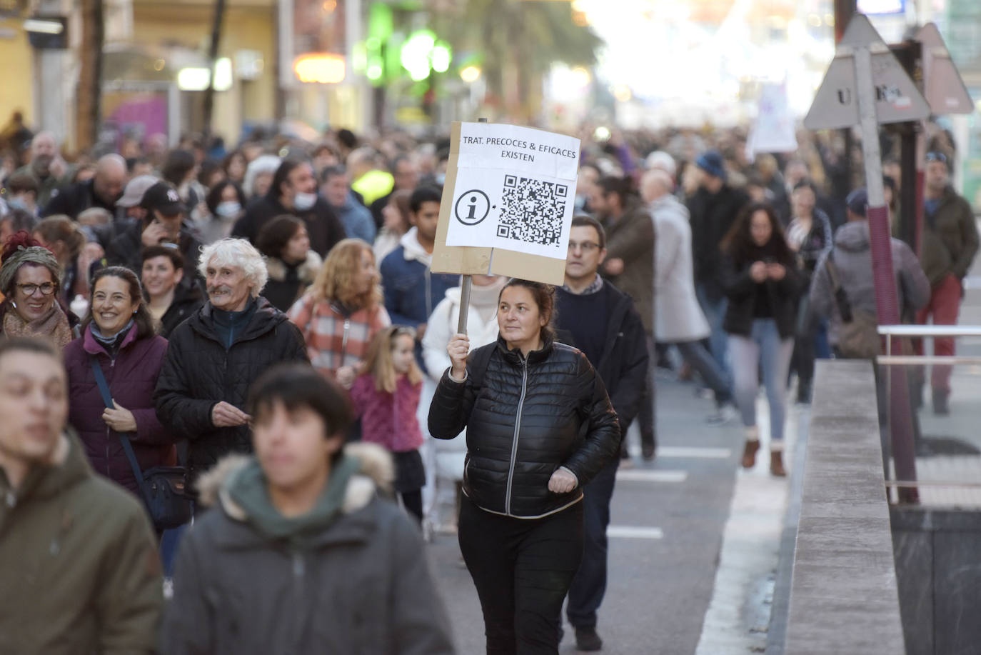Fotos: Manifestación en contra del pasaporte sanitario