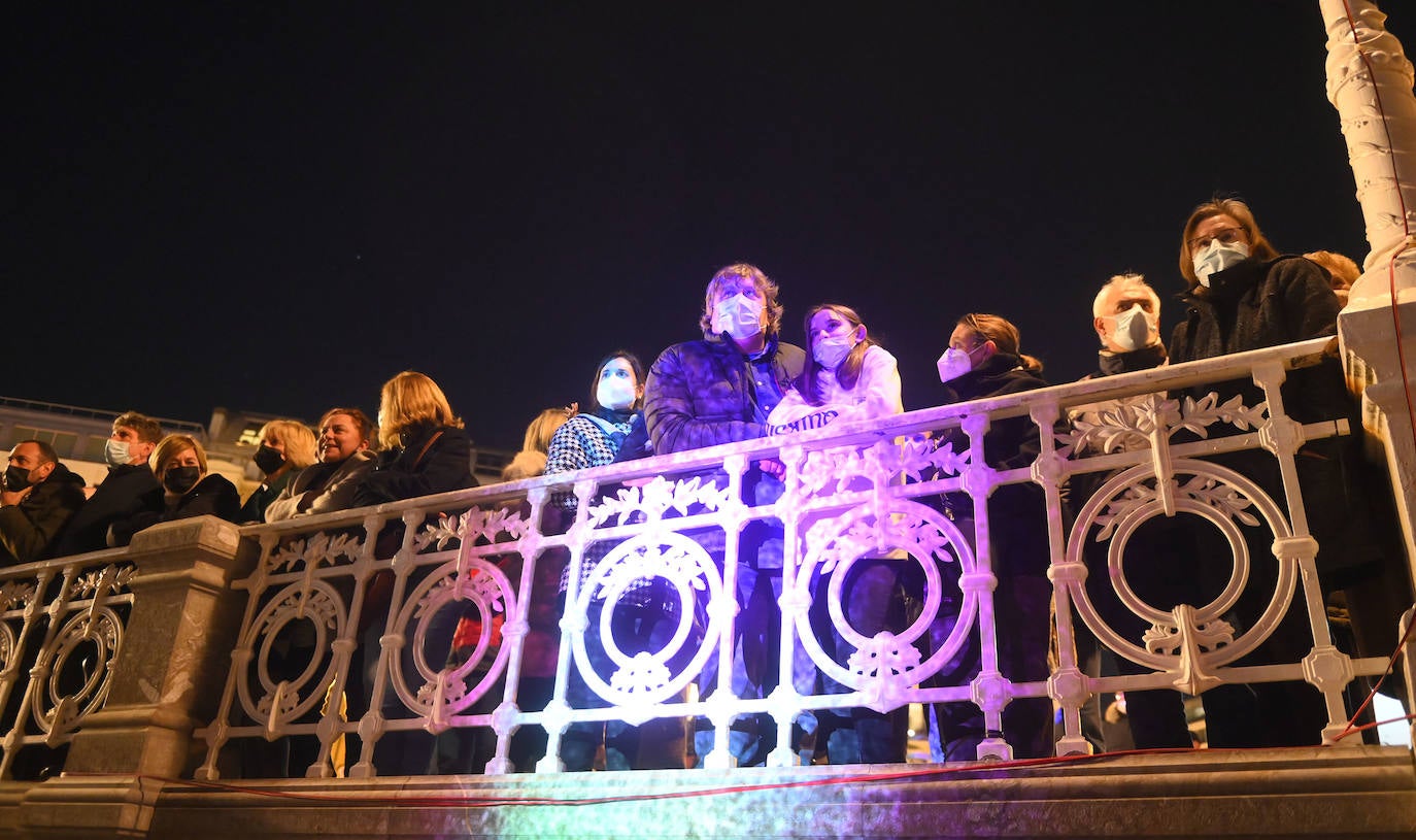 Fotos: La Concha se ilumina como nunca