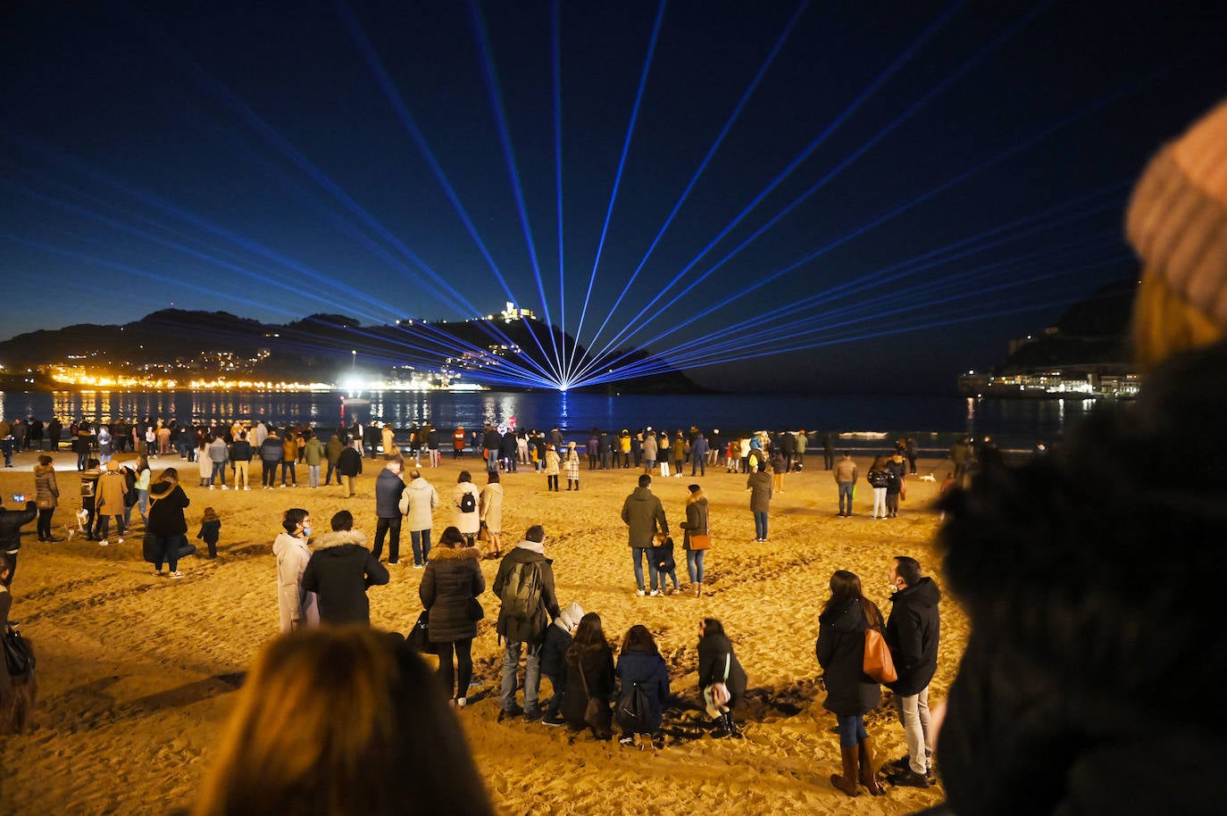 Fotos: La Concha se ilumina como nunca